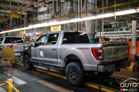 The 40 millionth F-Series truck, a 2022 F-150 Tremor